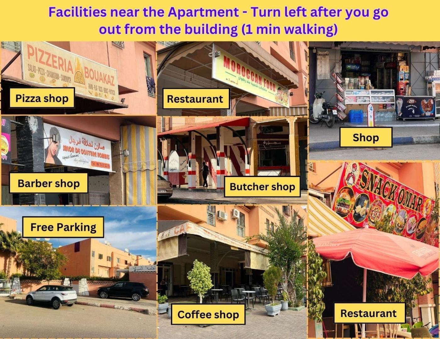 Julie Airport Marrakech Apartments Marraquexe Exterior foto