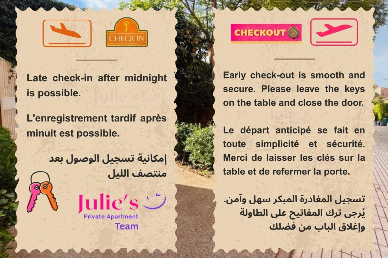 Julie Airport Marrakech Apartments Marraquexe Exterior foto